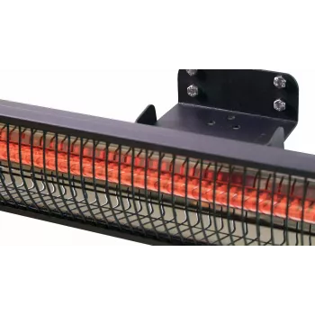 Infrasarkanais sildītājs SUNRED RD-DARK-25, 2500 W, stiprināms pie sienas, IP55, melns