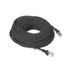 LANBERG Cat6 tīkla kabelis PCU6-10CC-2000-BK — 20 m, U/UTP, RJ-45, melns