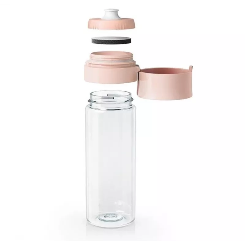 Filtrēšanas pudele BRITA Vital persiku krāsā 600 ml ar BRITA MicroDisc filtriem (5 diski)