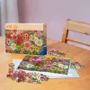 Puzle Ravensburger Feel Well & Puzzle - Flower Window, 100 gab., taktilie elementi