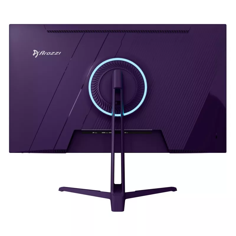 Monitor Arozzi Nova 24 collas (60,5 cm) Full HD 1920×1080 LED 1 ms 16:9 178° VESA purpursarkans ar skaļruņiem