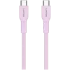 CANYON kabelis OnWire 60CL C-C 60W COLOR Pīts 1m Rozā