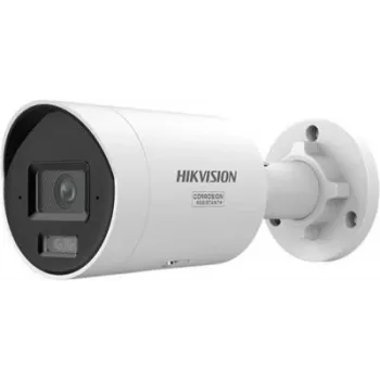 Bullet IP drošības kamera Hikvision Pro Series DS-2CD2087G3-LI2UY/SL (ColorVu, 2.8 mm, 3840×2160) Iekštelpām un ārpus telpām, stiprināšana pie sienas