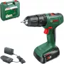 Bezvadu triecienurbjmašīna EasyImpact 18V-38 (zaļa/melna, litija jonu akumulators 2,0 Ah, pārnēsāšanas kaste, POWER FOR ALL ALLIANCE)