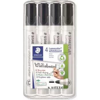 Tāfeles marķieris Staedtler 351WP4-9X melns 2.0 mm uzgalis