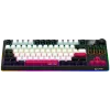 LORGAR KBP70TKLW, bezvadu TKL mehāniskā spēļu tastatūra Pro, melna/sarkana, EN izkārtojums