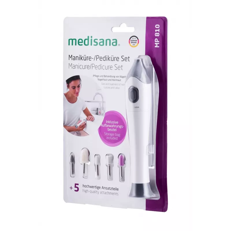 Medisana MP 810 manikīra un pedikīra ierīce, balta
