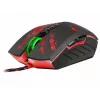 Spēļu pele A4Tech BLOODY A60 — optiska, piemērota abām rokām, 6200 DPI, USB Type-A, 8 pogas, melna