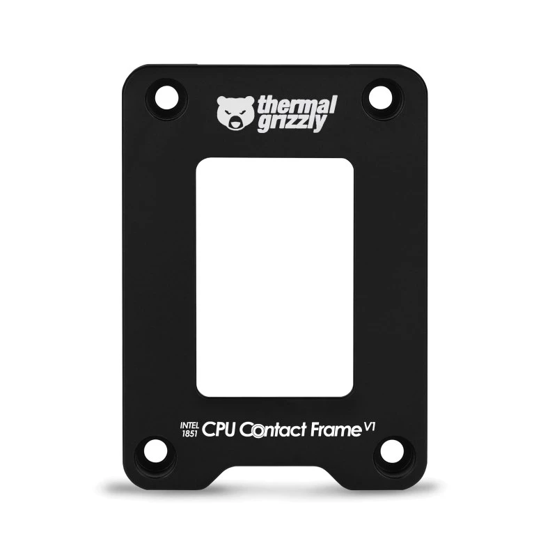 Rāmja uzlabošanas komplekts Thermal Grizzly TG-CF-I1851-V1 Alumīnijs Melns 71x51x6mm