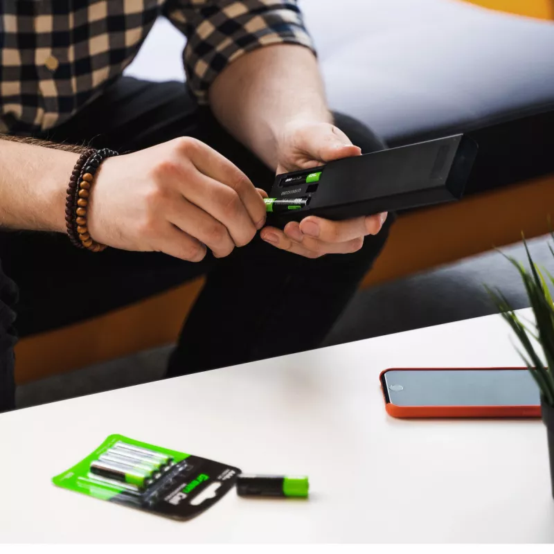 Uzlādējamā baterija zaļa Cell GR04 AAA NiMH 1,2 V 800 mAh 4 gab.