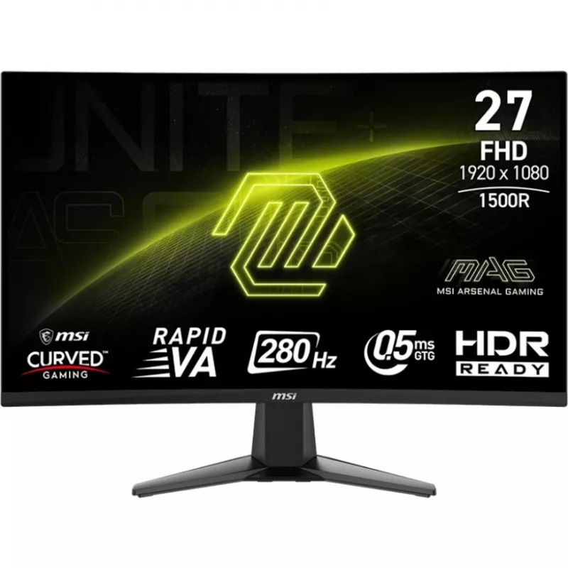 Monitors MSI MAG 276CXFDE 27 collu izliekts Rapid VA FullHD