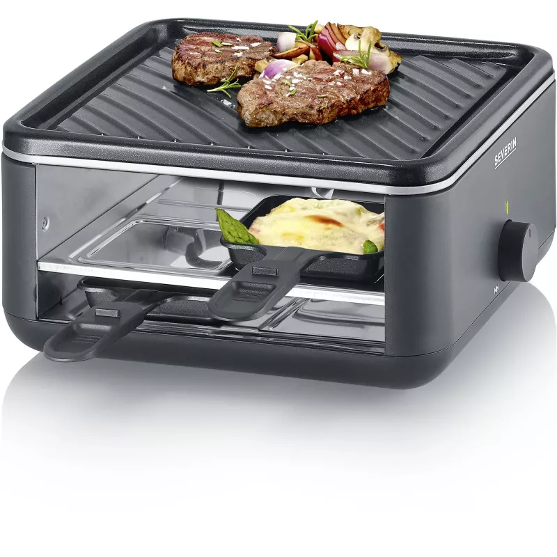 Severin RG 2360 rakleta grils 4 personām 800 W melns