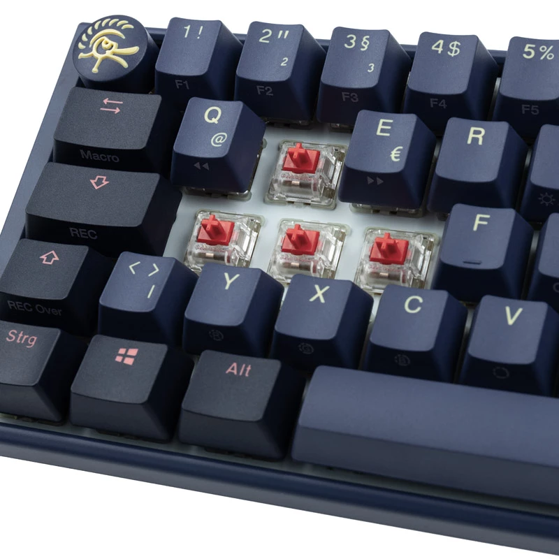 Ducky One 3 Mini tastatūra spēlēm USB zila