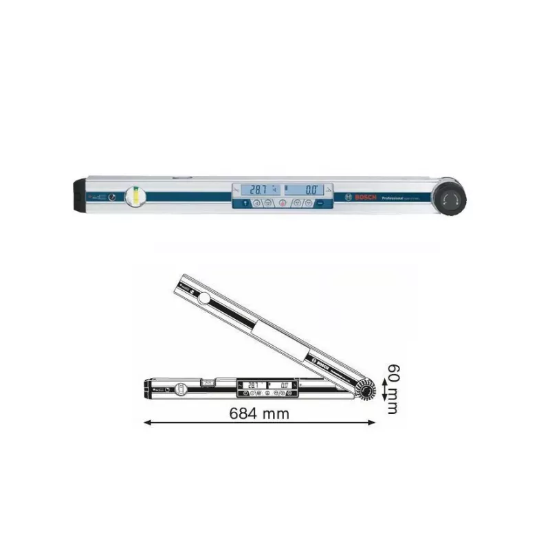 Bosch GAM 270 MFL Professional digitālais leņķa mērītājs 0 - 270°