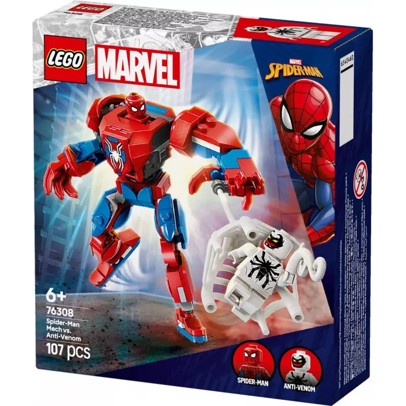 LEGO MARVEL 76308 Zirnekļcilvēka mehānisms pret Anti-Venomu
