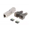 LANBERG RJ-45 FTP Cat6A spraudnis 8P8C, 2x saderīgi savienotāji
