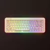 Mehāniskā spēļu klaviatūra AKKO YU01 Antique Jade 65% RGB ar V3 Piano Pro slēdžiem
