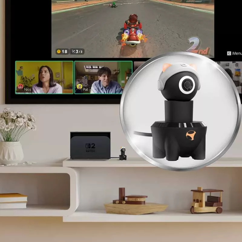 Subsonic Playcam 1080 2in1 HD Mini kamera Nintendo Switch 2 sarkanā krāsā