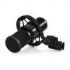 Vadu datora mikrofons MEDIA-TECH MT397K ar XLR ieeju, galda statīvs, 2,4 m kabelis, 20–20000 Hz, -32 dB jutība