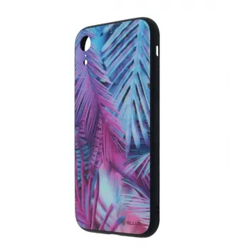 Aizsargstikls Tellur Cover Glass print iPhone XR ar apdrukātu palmas dizainu