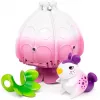 Rotaļlietu māja BRIO Poppy Flower House zaļa rozā violeta balta 36224