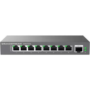 Grandstream Networks GWN7701M tīkla slēdzis Nepārvaldīts 2.5G Ethernet (100/1000/2500) Melns
