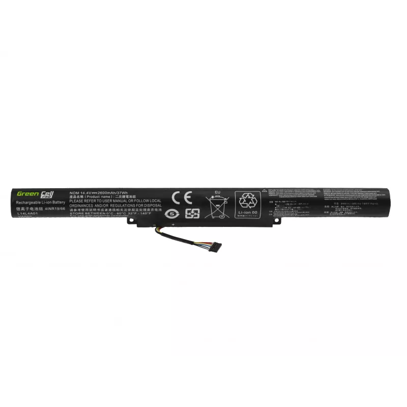 Baterija zaļa Cell LE116PRO Lenovo Z51 Z51-70 IdeaPad 500-15ISK