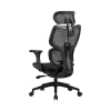Onex Gaming Biroja krēsls | Ventra Premium siets | melns