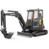 BRUDER modelis — Volvo ECR40 kompaktekskavators (rotaļlieta), modelis 02465