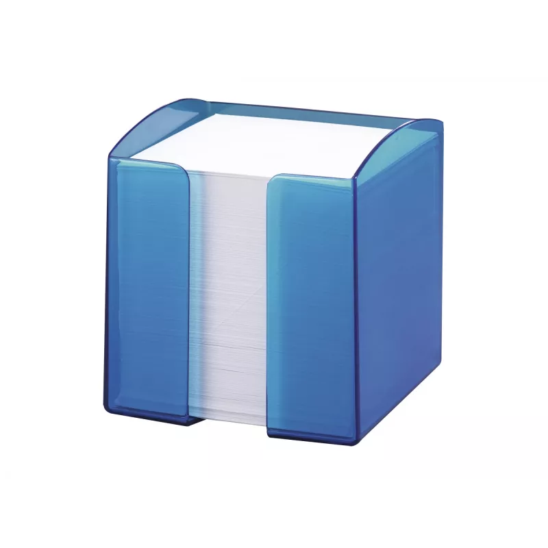 Kvadrātveida bloks Durable TREND zils caurspīdīgs