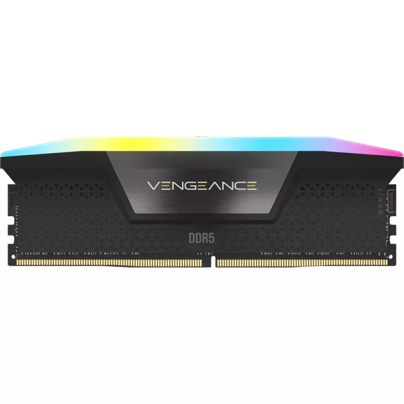 Corsair Vengeance RGB 96 GB (2x48 GB) DDR5-6800 CL40 atmiņas komplekts, melns