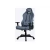 Spēļu krēsls Arozzi Torretta SoftFabric Blue — ergonomisks dizains, regulējams augstums un roku balsti