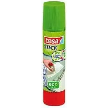 tesa ecoLogo Stick līmes kociņš, saturs: 40 g, bez šķīdinātājiem, 100% pārstrādāta plastmasa, 65% bio- (57028-00200-03)