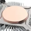 Akasa Intel LGA1700 procesora hibrīddzesētājs 9 cm Alumīnija, Melns 1 gab.