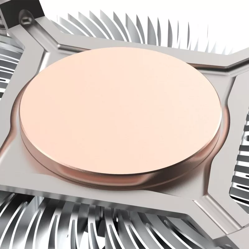 Akasa Intel LGA1700 procesora hibrīddzesētājs 9 cm Alumīnija, Melns 1 gab.