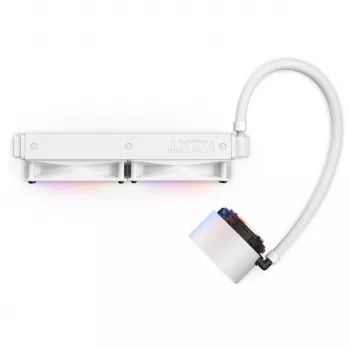Universāls šķidruma dzesētājs NZXT Kraken Elite 240 RGB 12 cm balts