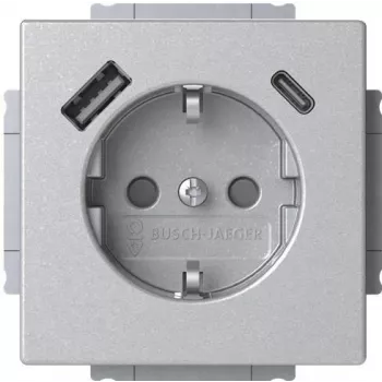 Busch-Jaeger SCHUKO kontaktligzda SB-A+C 20 EUCB2USBAC-83 (2CKA002011A6304)