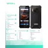 Viedtālrunis Oukitel WP19 Pro 6.78 collas 8GB/256GB melns