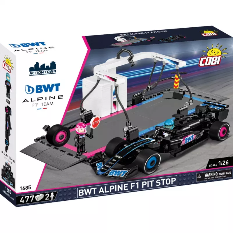 BWT Alpine F1 Pit Stop, Konstrukcijas rotaļlieta