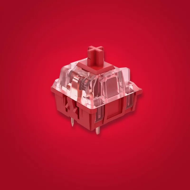 HyperX Alloy Origins PBT HX Red - mehāniskā spēļu tastatūra