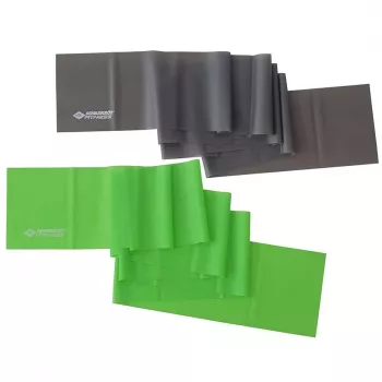 Schildkröt Fitness 960120 vingrošanas lente, termoplastisks elastomērs (TPE), antracīta, zaļa
