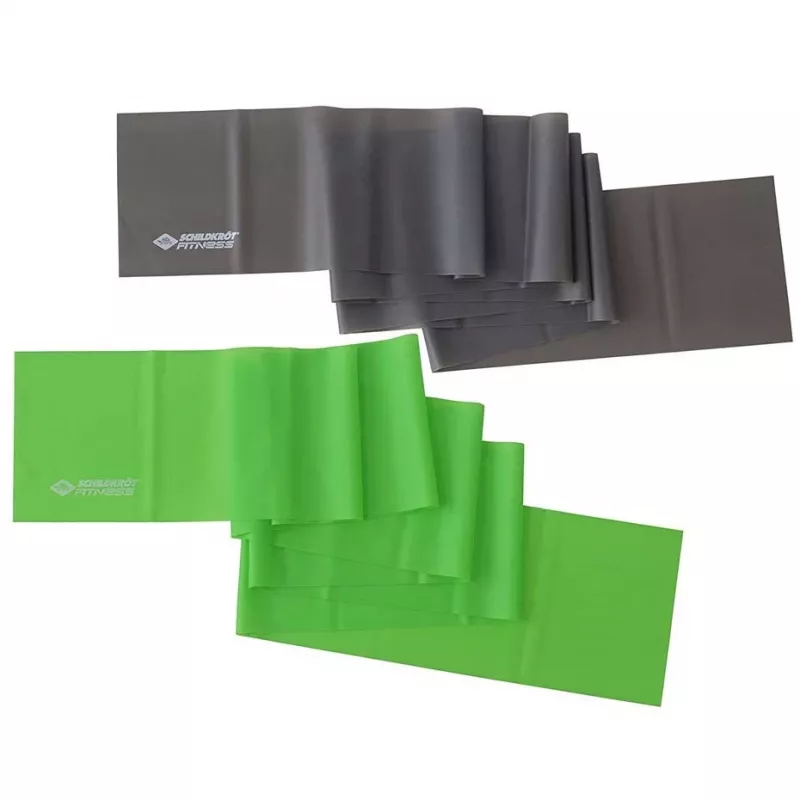 Schildkröt Fitness 960120 vingrošanas lente, termoplastisks elastomērs (TPE), antracīta, zaļa