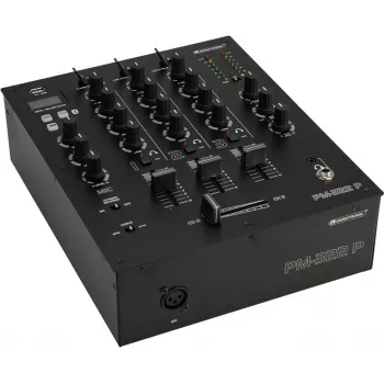DJ mikseris Omnitronic PM-322P 3 kanālu ar Bluetooth un USB atskaņotāju