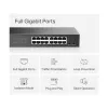 Mercusys MS116GS tīkla slēdzis Gigabit Ethernet (10/100/1000) Melns