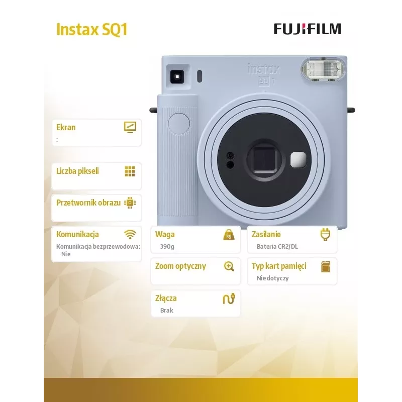 Fujifilm Instax Square SQ1 62 x 62 mm Zils