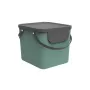 Atkritumu tvertne rotho Albula 40 L taisnstūrveida plastmasa, zaļa, 40 L, 400×358×340 mm