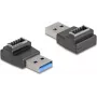 DeLOCK 67236 kabeļa dzimuma mainītājs USB Type-A uz USB Type-E melns