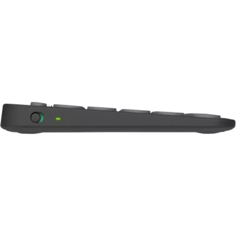 Logitech Pebble Keys 2 K380s - Tastatūra - Bezvadu - Bluetooth LE - QWERTZ - Vācu - Tonal Graphite (920-011795)