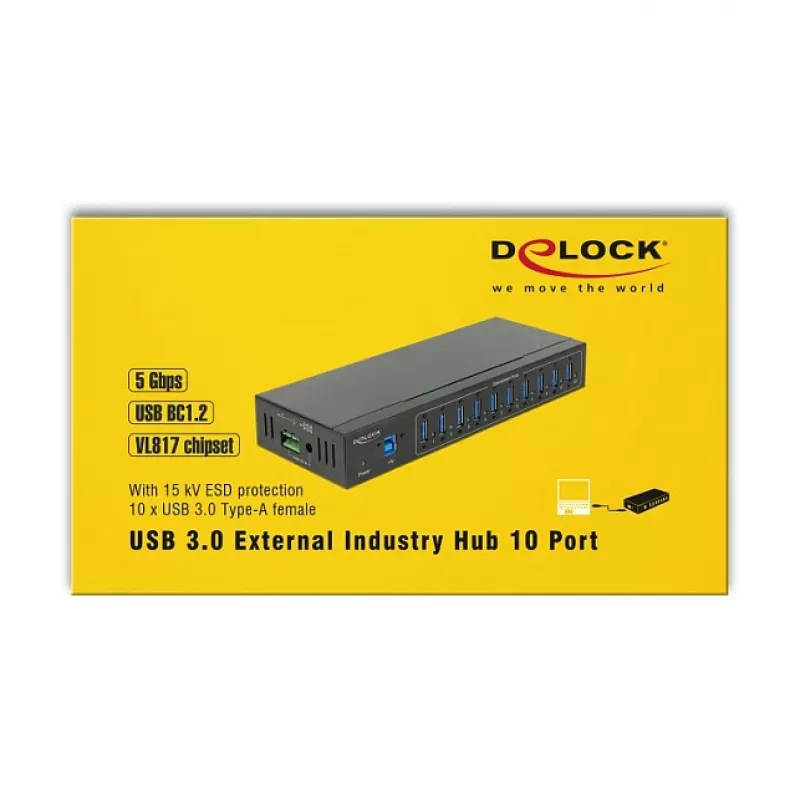 USB centrmezgls DeLOCK 63919