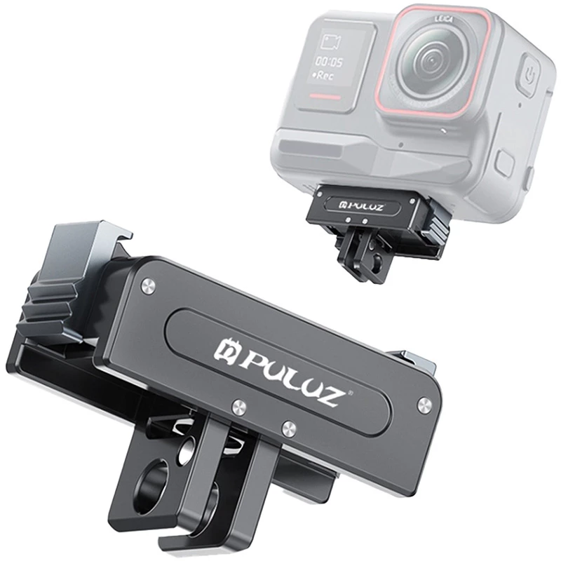 Magnētiskais metāla statīvs PULUZ DJI Osmo (melns)